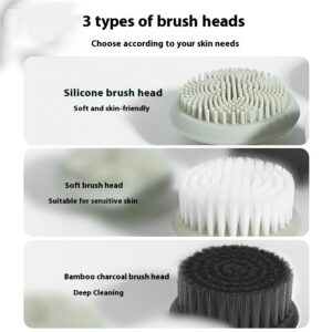 Brosse Nettoyante Visage en Silicone – Nettoyage Profond Électrique pour une Peau Éclatante - Image 3